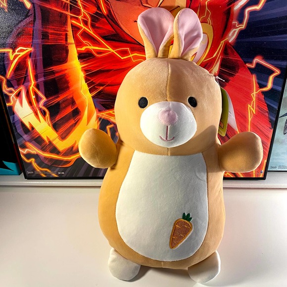 Squishmallow Rito the Brown Bunny Rabbit 14” Hugmees Plush Easter 2021 hug mees - Picture 6 of 15